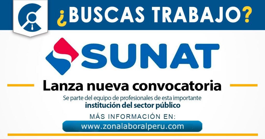 Convocatoria SUNAT 2026