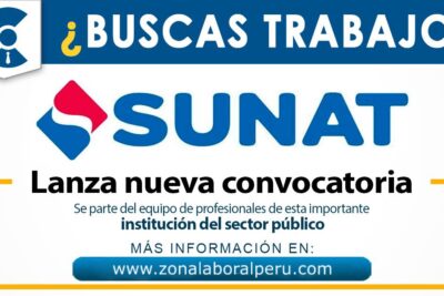 Convocatoria SUNAT 2026