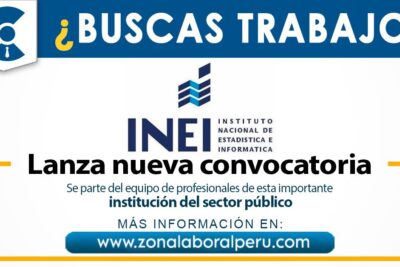 Convocatoria INEI 2026